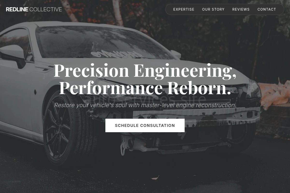 Engine Rebuilder Auto Body