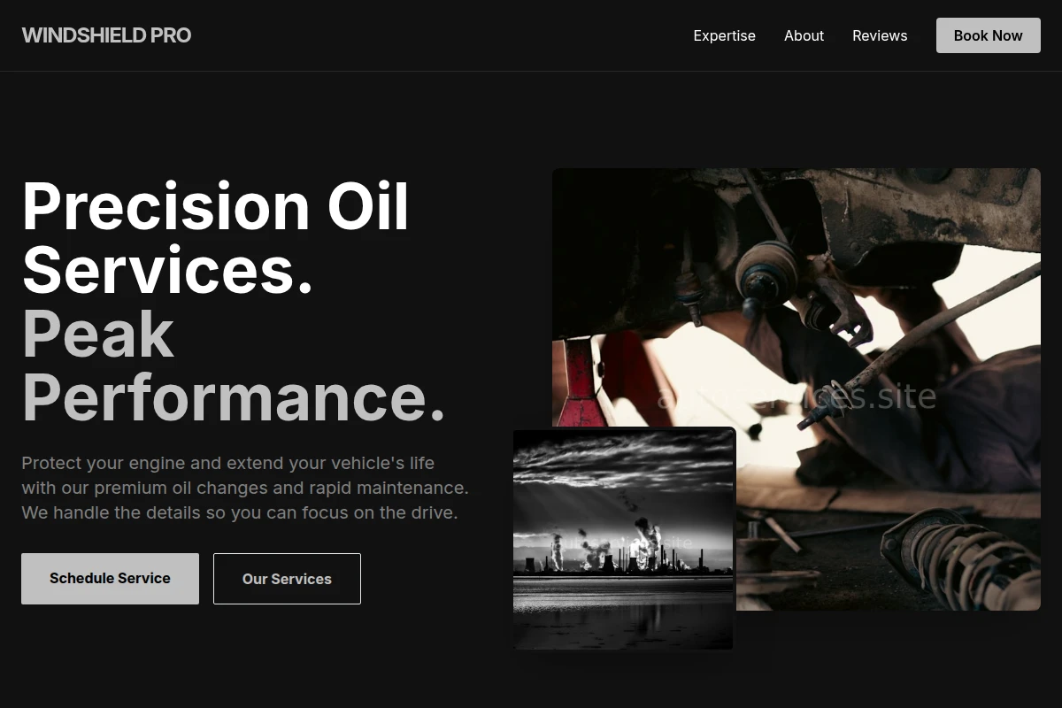 Windshield Pro Oil Change