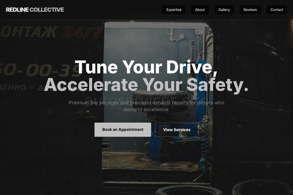 Exhaust Shop Tire Repair