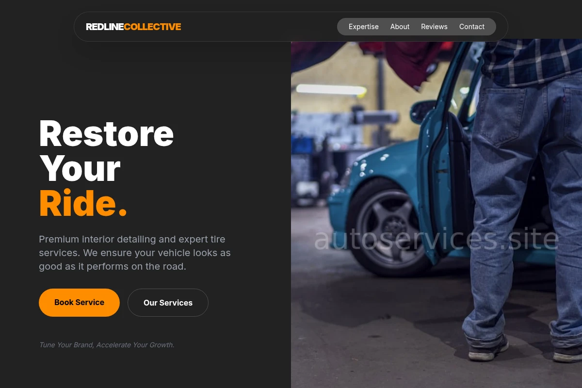 Interior Detail Tire Repair