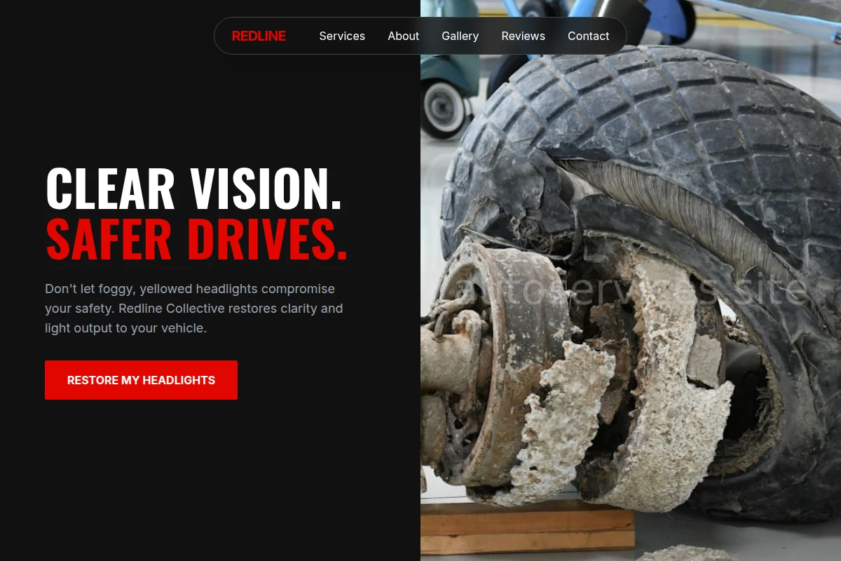 Headlight Restore Tire Repair
